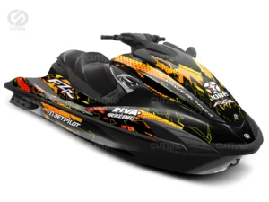 KIT DÉCO YAMAHA FZR ORANGE ENERGY