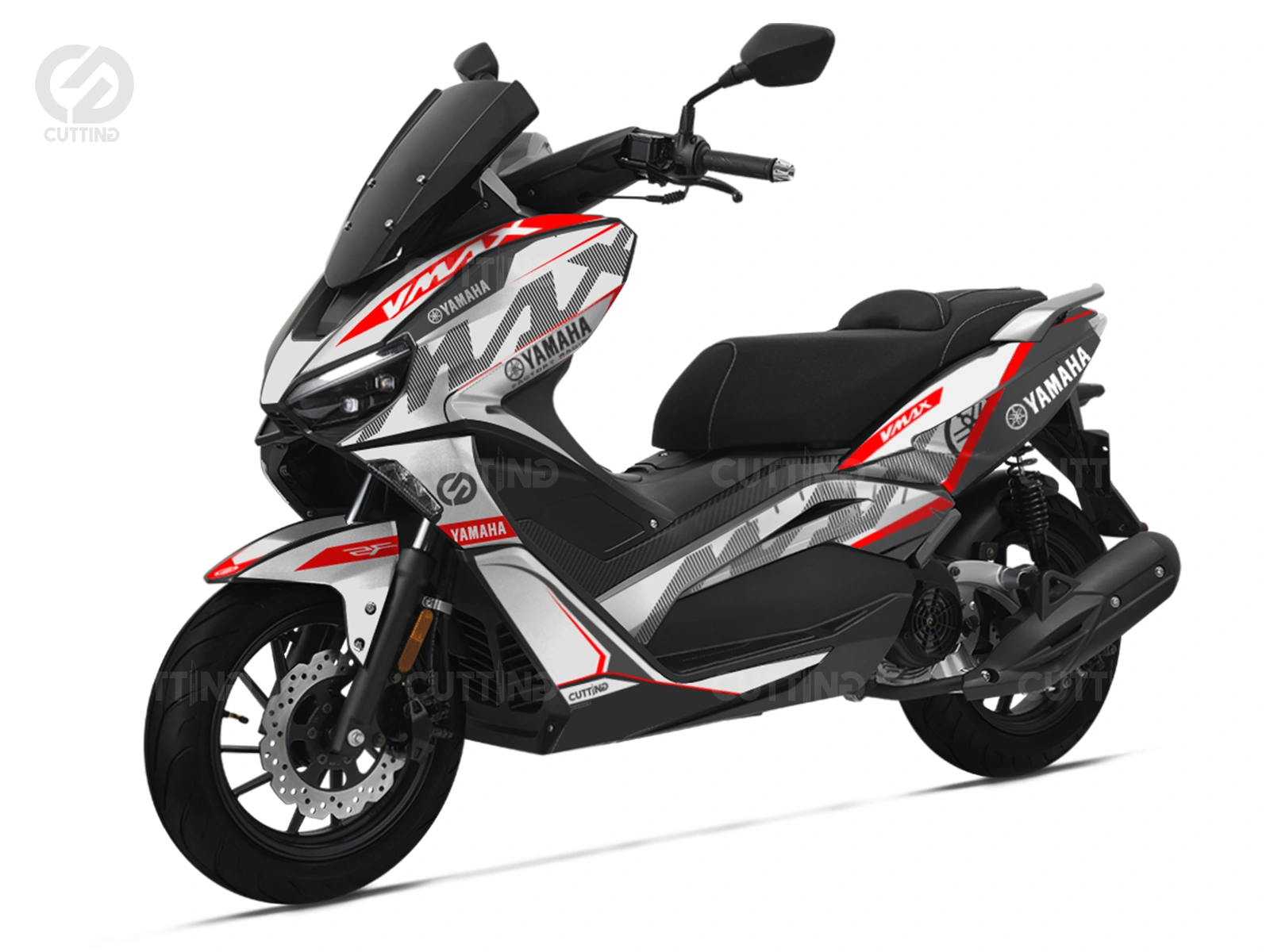 KIT DECO SCOOTER VMS AUTOCOLLANT VMAX