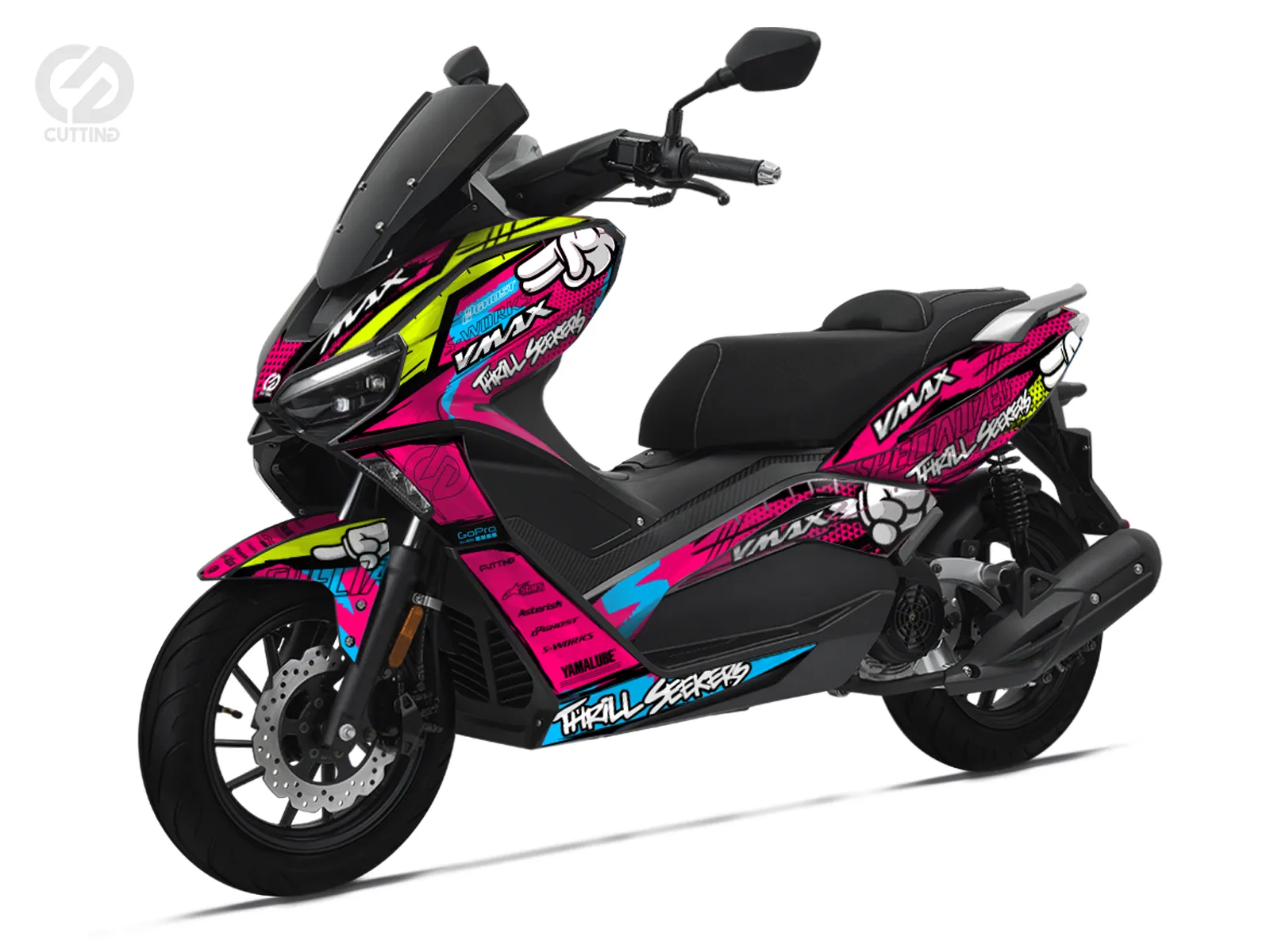 KIT DÉCO VMS VMAX Pinky Graff