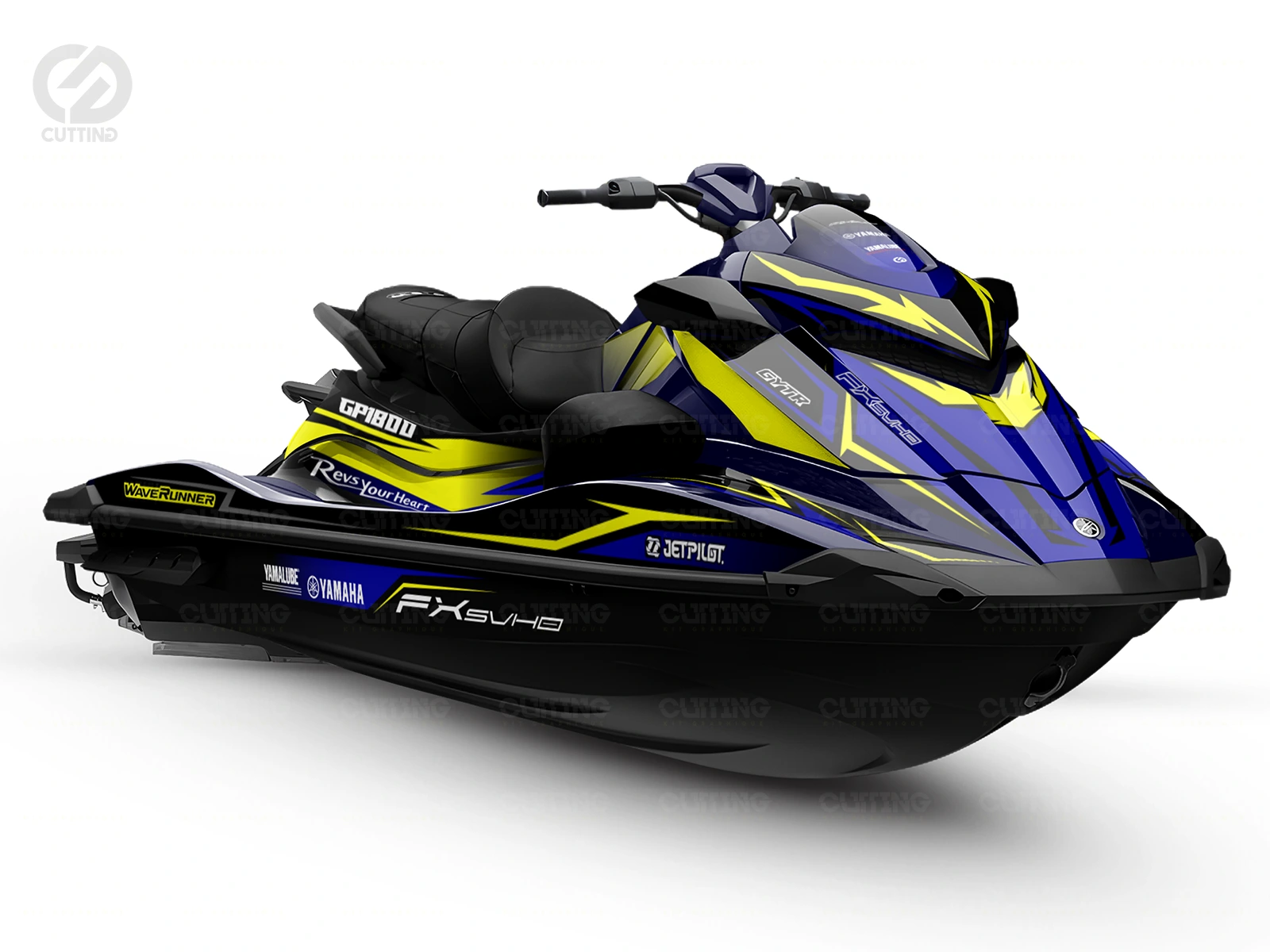 KIT DÉCO YAMAHA GP1800 MIDNIGHT