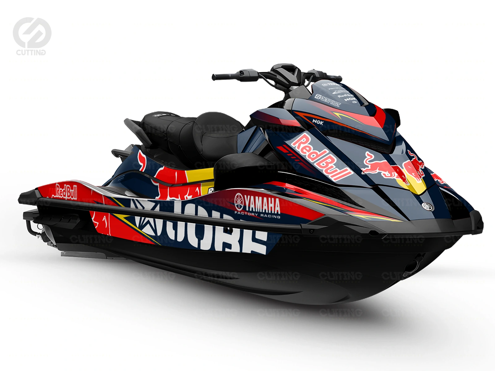 KIT DÉCO YAMAHA GP1800 REDBULL