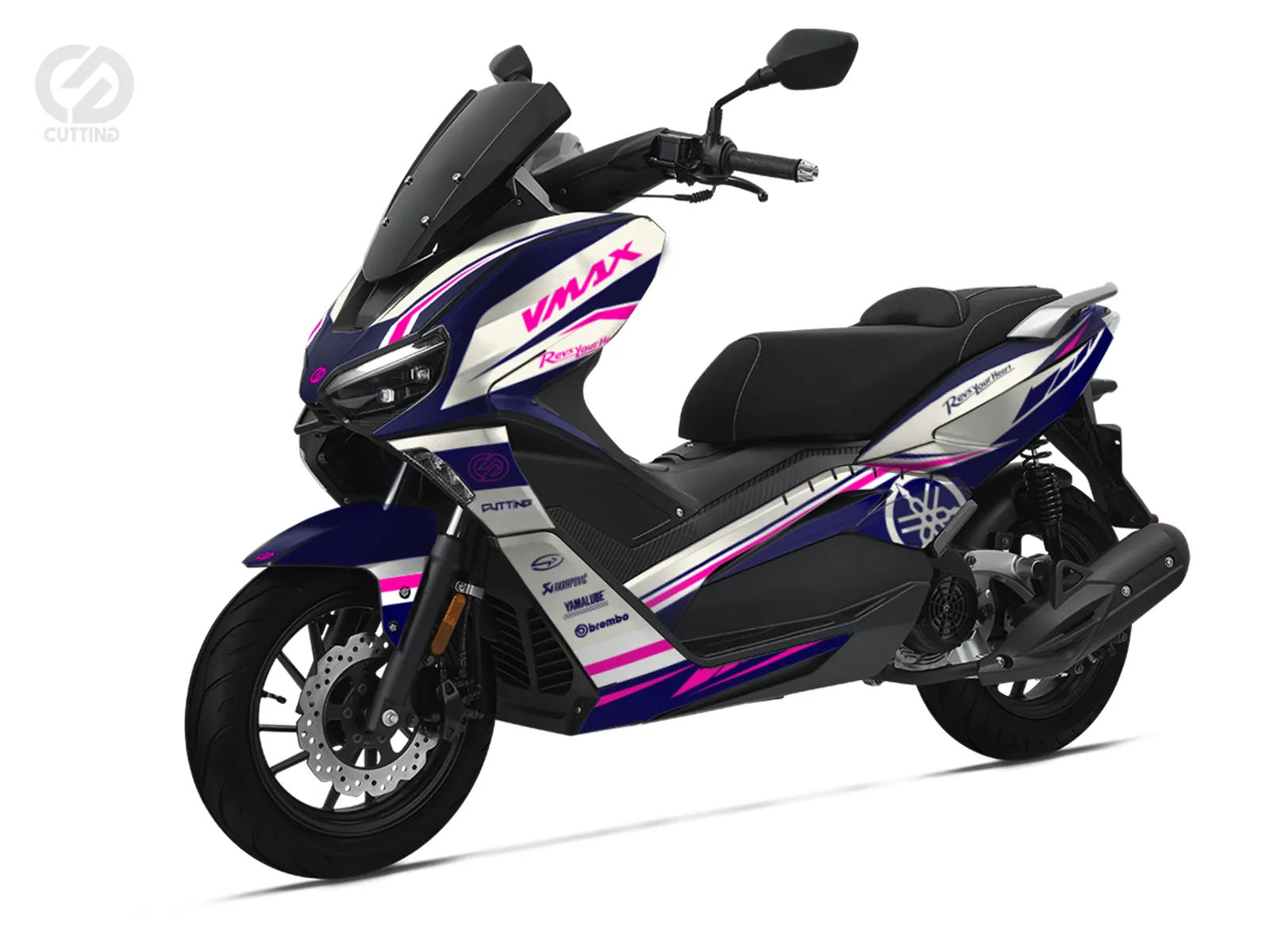 KIT DÉCO VMS VMAX PINKY BW